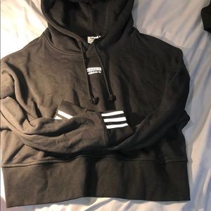 Adidas long sleeve crop top